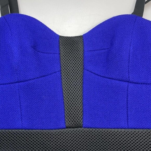 NWT MILLY of New York Clarise Combo Wool Sheath Dress 6 Bustier - Picture 9 of 9